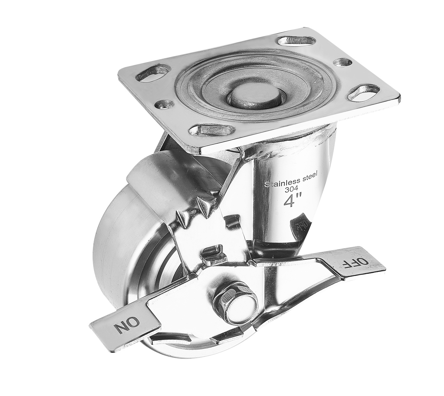 4*2 inch/5*2 inch/6*2 inch/8*2 inch flat bottom side brake