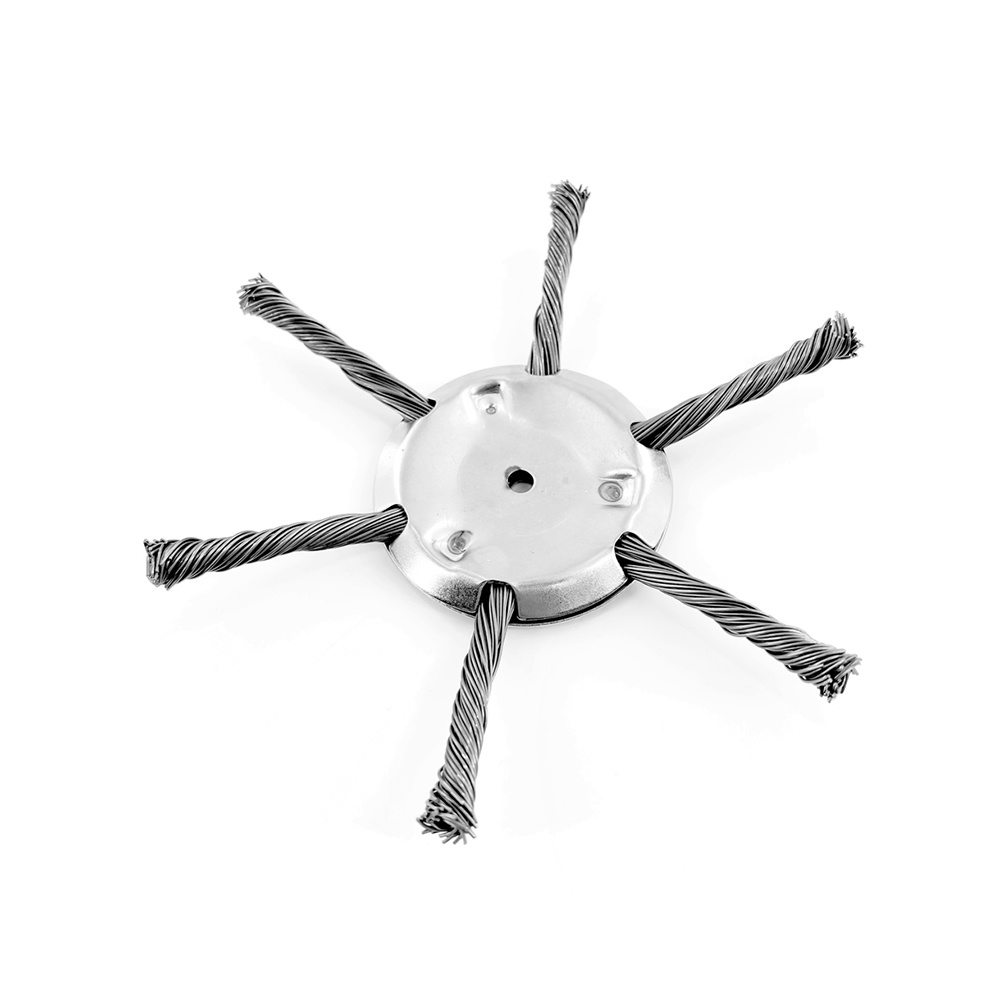 Twisted Knot Wire Brushes With Thread