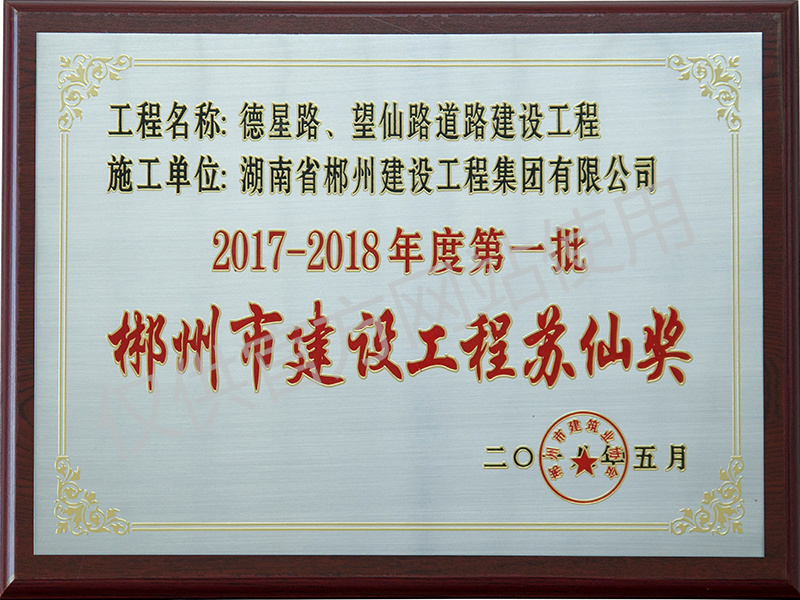 德星路、望仙路道路建設(shè)工程