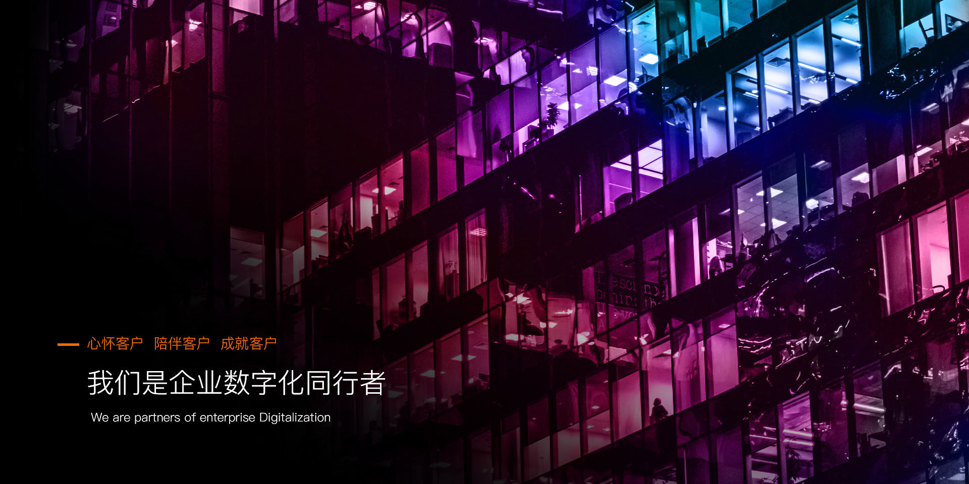 我们是企业数字化同行者