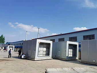 一體化風(fēng)機(jī)箱場外測試