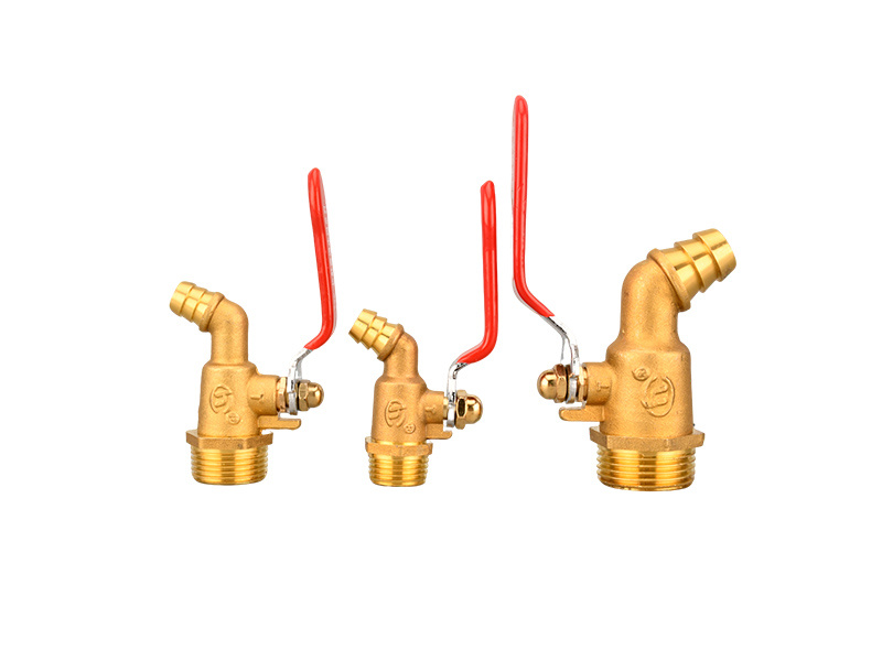 Brass hot water spout