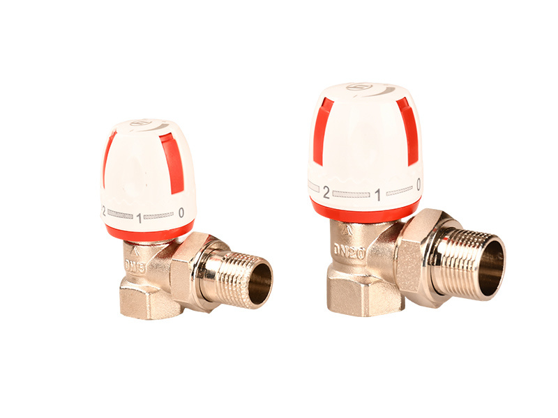 Brass Angle Type Temperature Control Valve