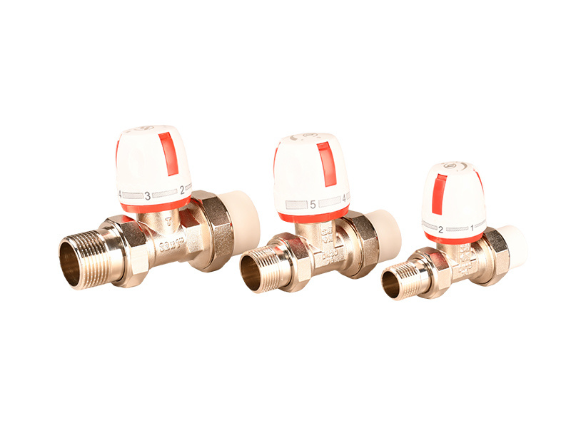 Brass PPR Straight Temperature Control Valve