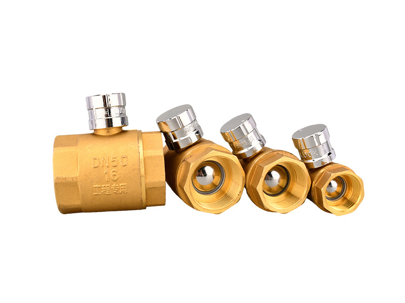 Brass 135 Locking Valve