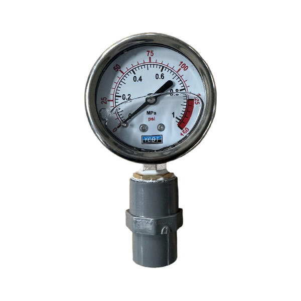 Pipeline pressure gauge