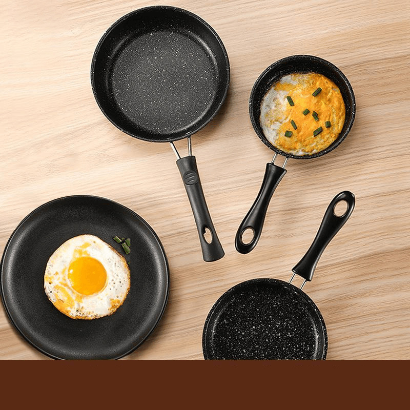 Small frying pan of Maifan stone