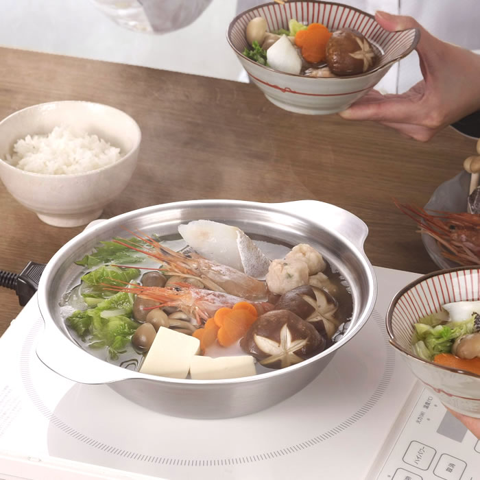 Aluminum soup pot