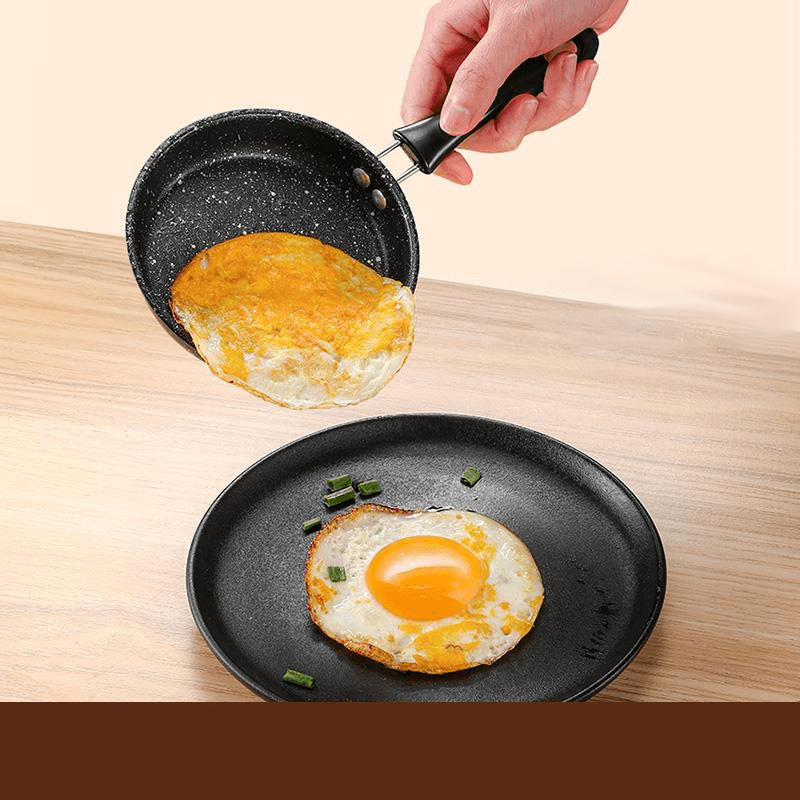 Small frying pan of Maifan stone