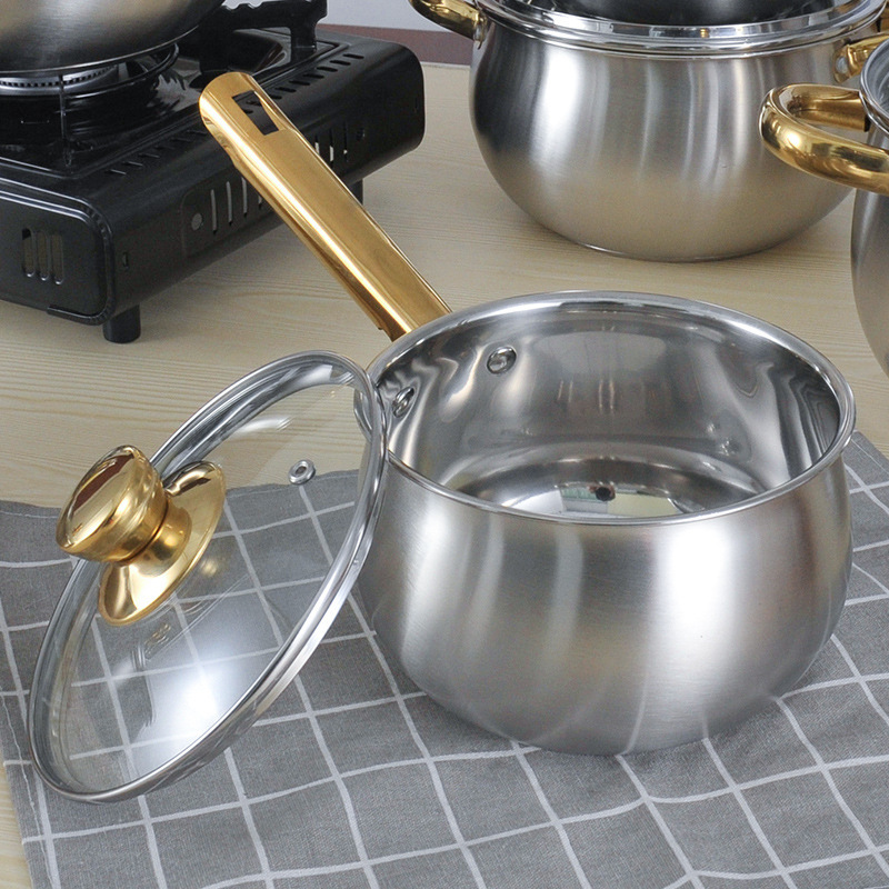 CYCS23412 12 Piece gold handle set