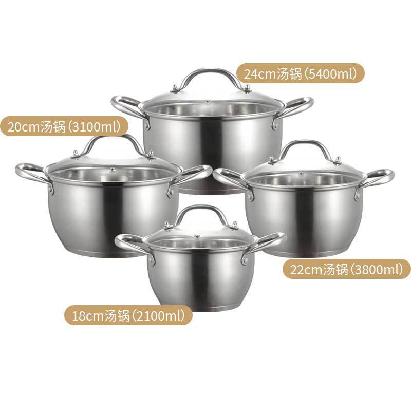 CYCS2330 Sino Soup Pot Set of 8 pieces