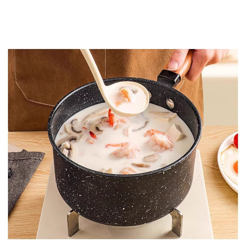 Maifan stone does not stick to the small milk pot