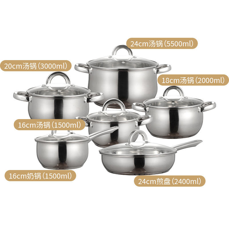 CYCS23414 12 Piece set of expansion pot