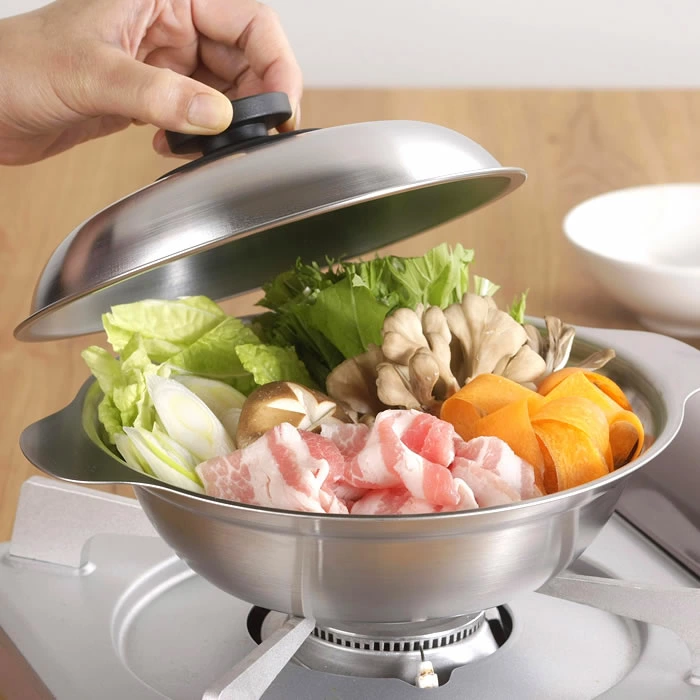 Aluminum soup pot