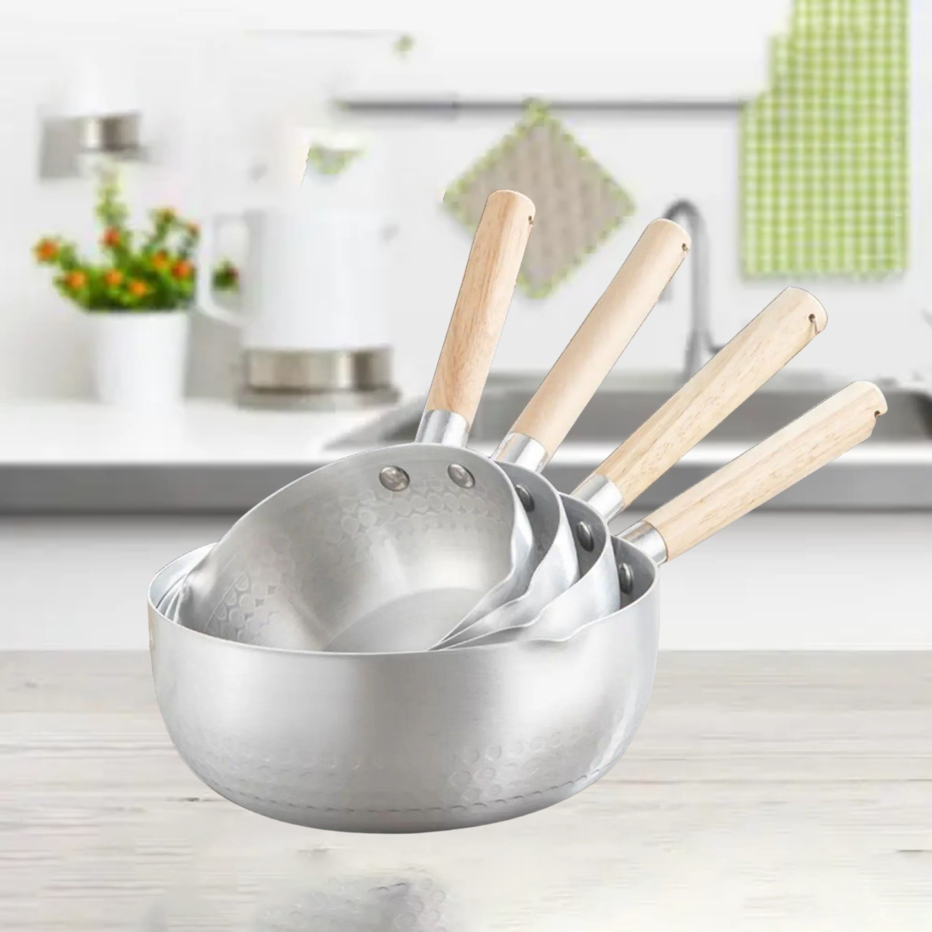 Snow pan milk pan