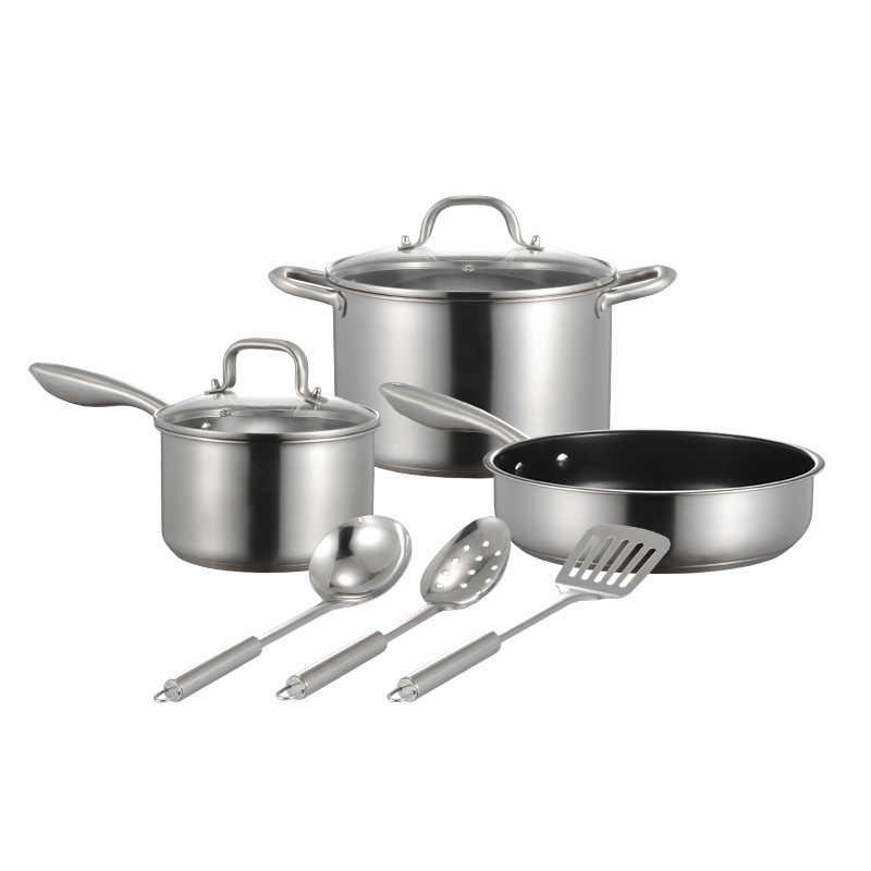 CYCS2331 8-piece straight pot set
