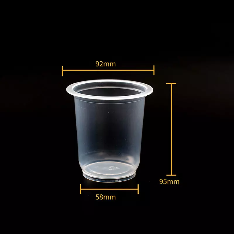Disposable plastic cups