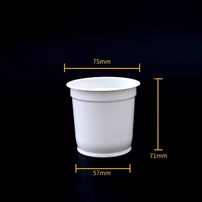 Disposable plastic cups