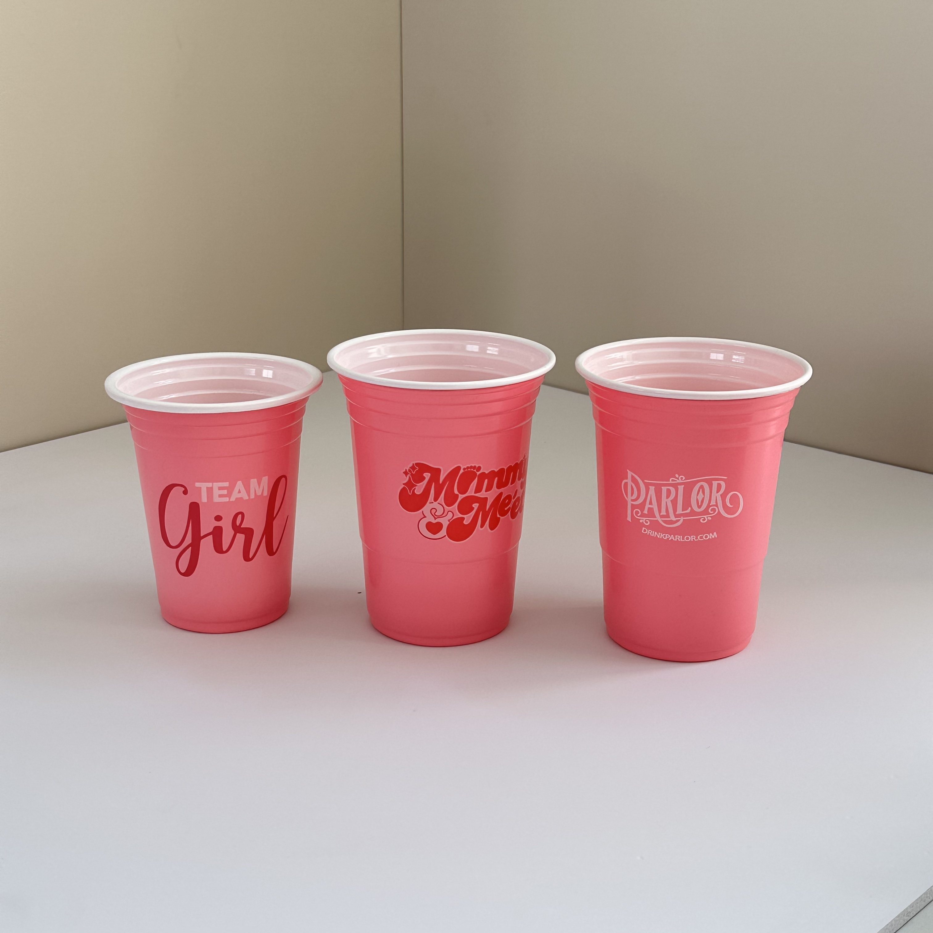 Color printing cup