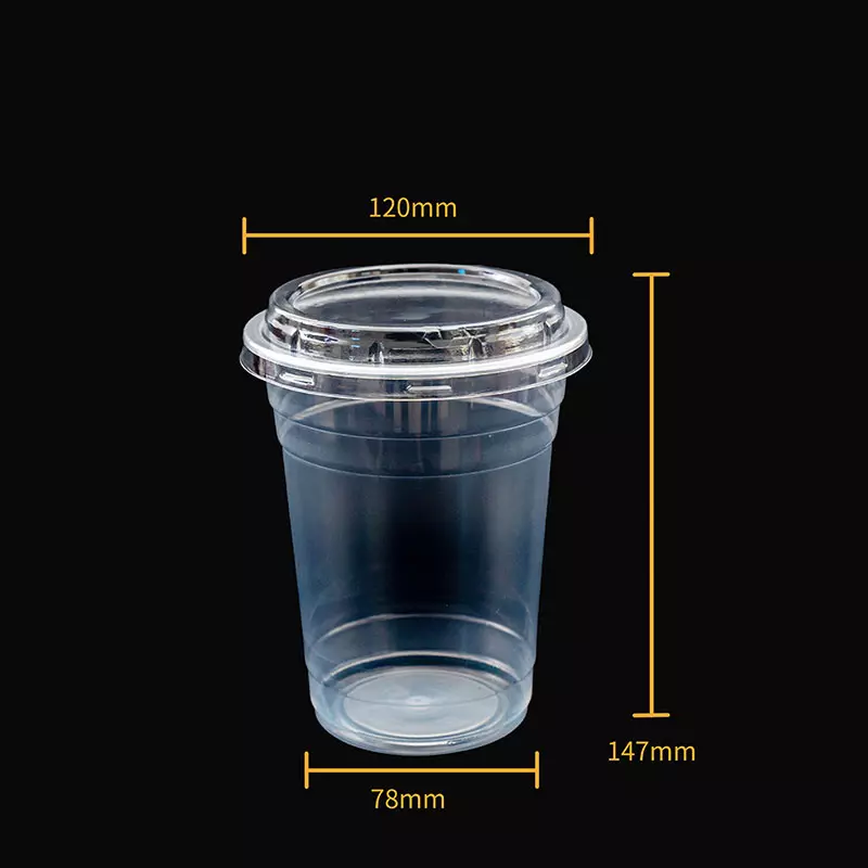 Disposable plastic cups