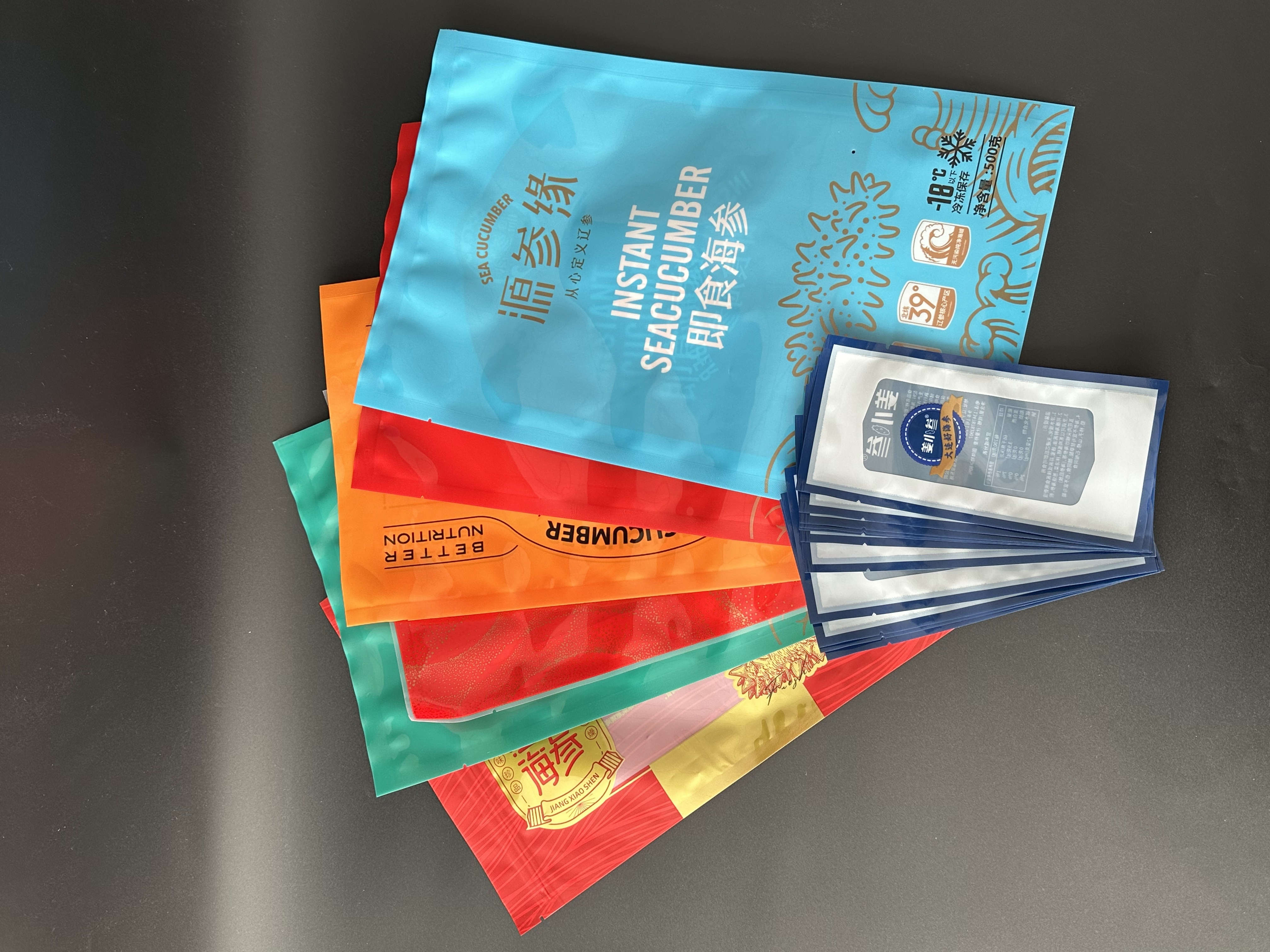 Seafood packaging bags