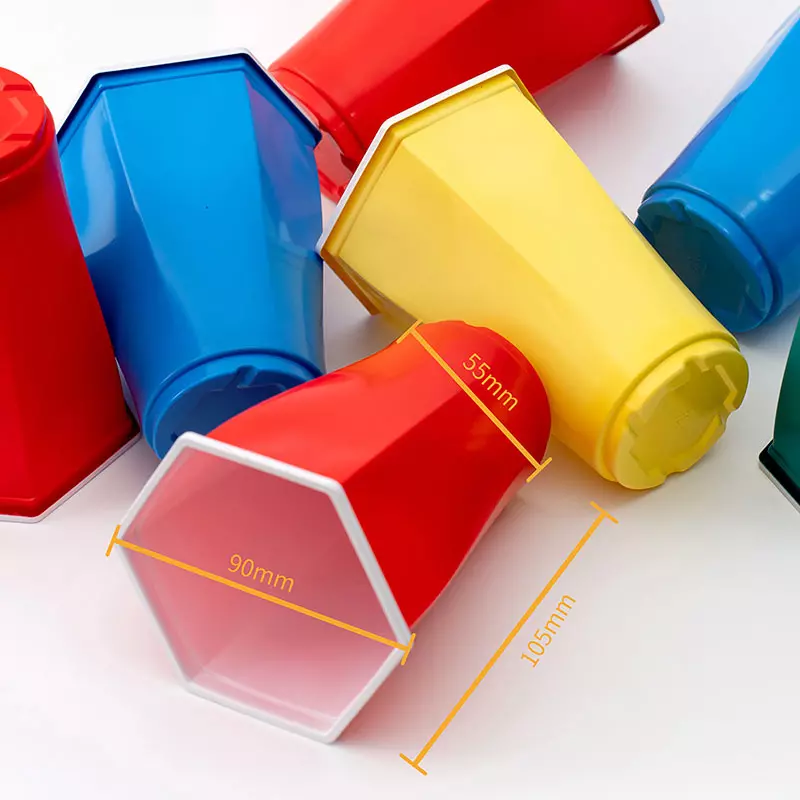 Disposable plastic cups