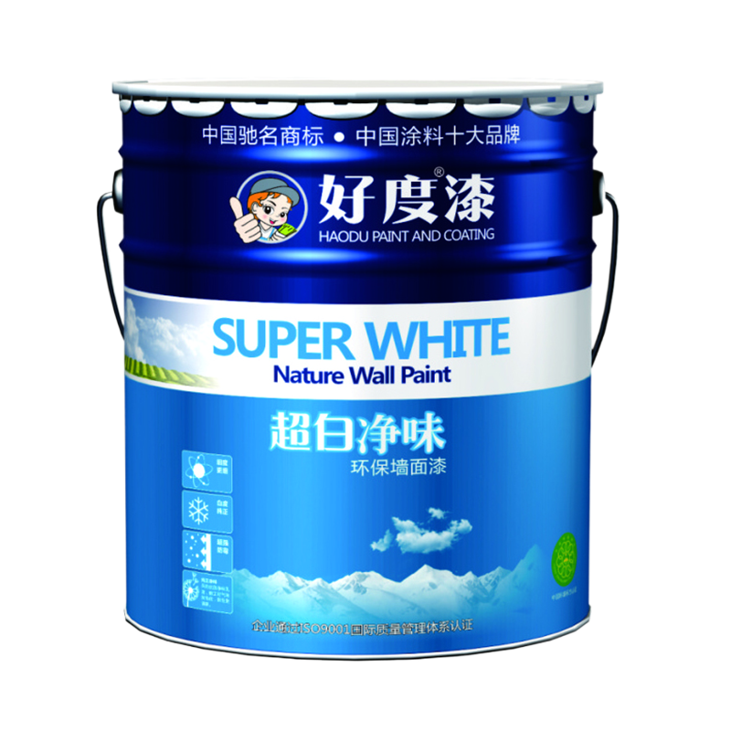 好度白净味环保墙面漆