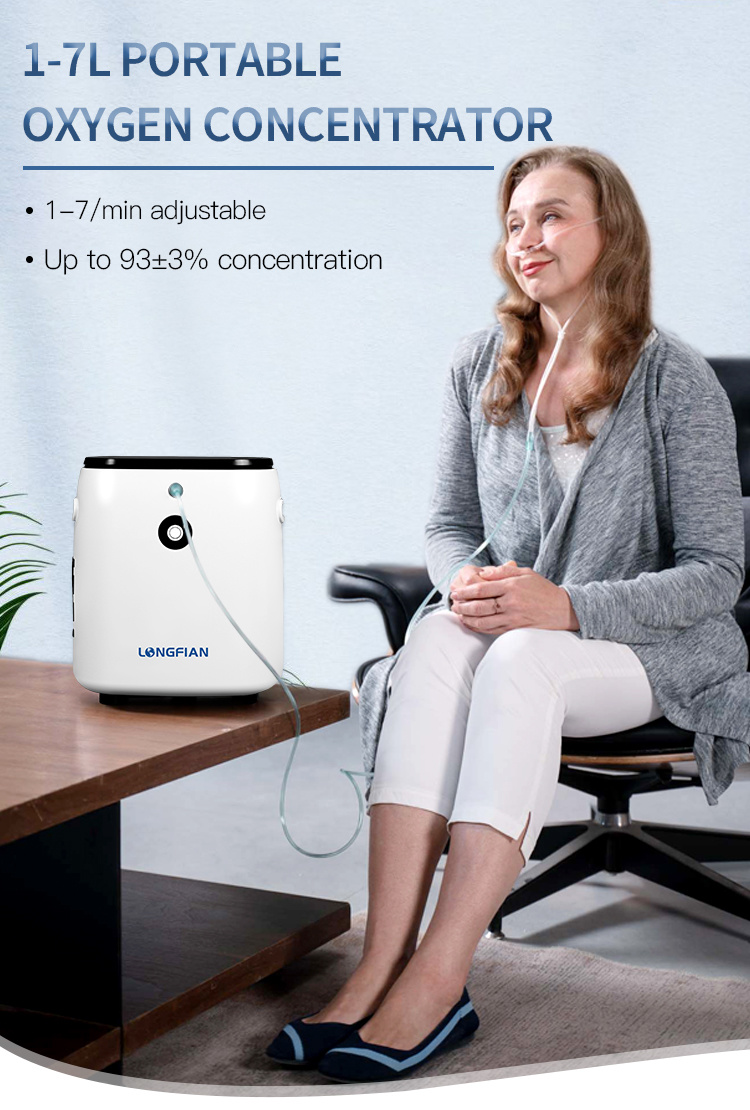 Continuous Flow Portable Oxygen Concentrator