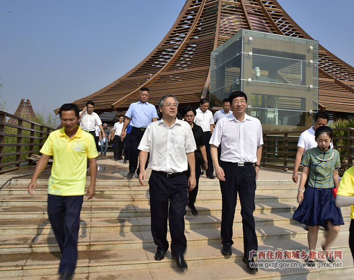 第十二届中国(南宁)国际园林博览会举行开幕式倒计时60天暨园博园设备设施调试运行启动仪式