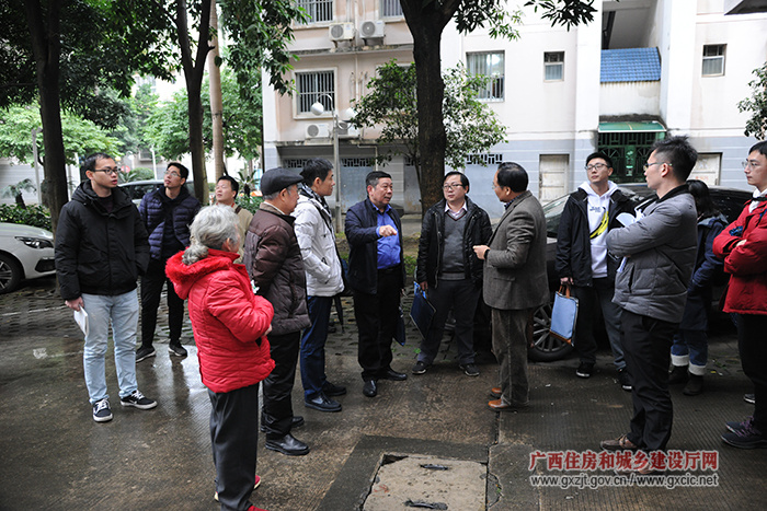 自治区住房城乡建设厅调研既有住宅加装电梯工作