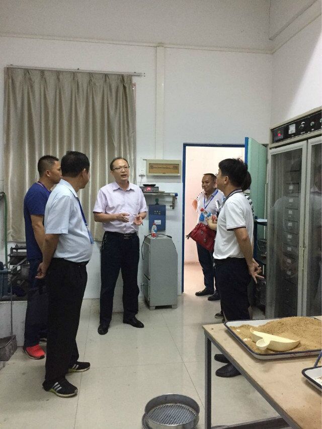 广西住房和建设厅培训中心莅临我司指导工作