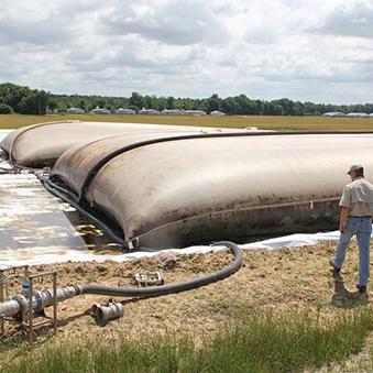 Geotextile dewatering tube bags