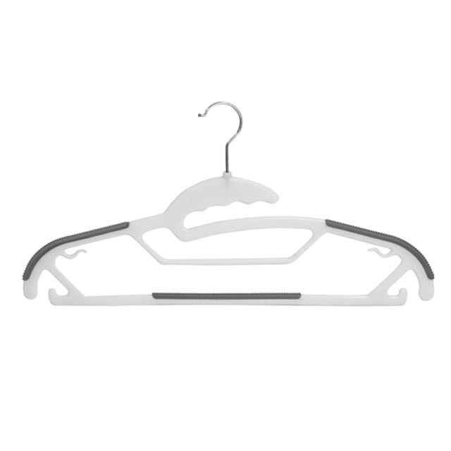 Flocked clothes hanger