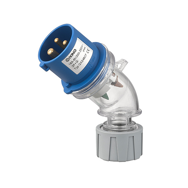 IP44 CEE/IEC Plug(Bend)(Quick wiring)16A-32A