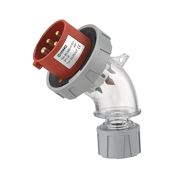 IP67 CEE/IEC Plug(Bend)(Quick wiring)16A-32A