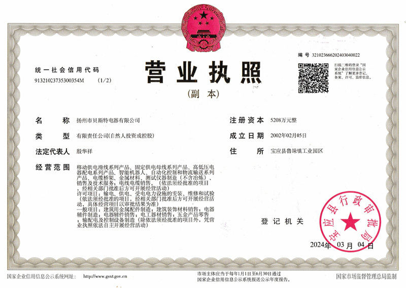 營(yíng)業(yè)執(zhí)照（副本）