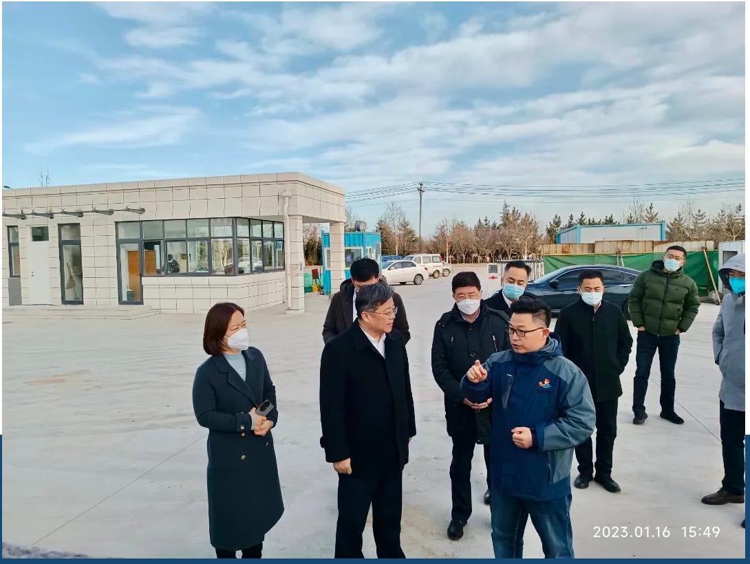 理念指引 强化监督 | 蓬莱区委书记林钰涛莅临蓬莱海洋新厂区调研指导工作