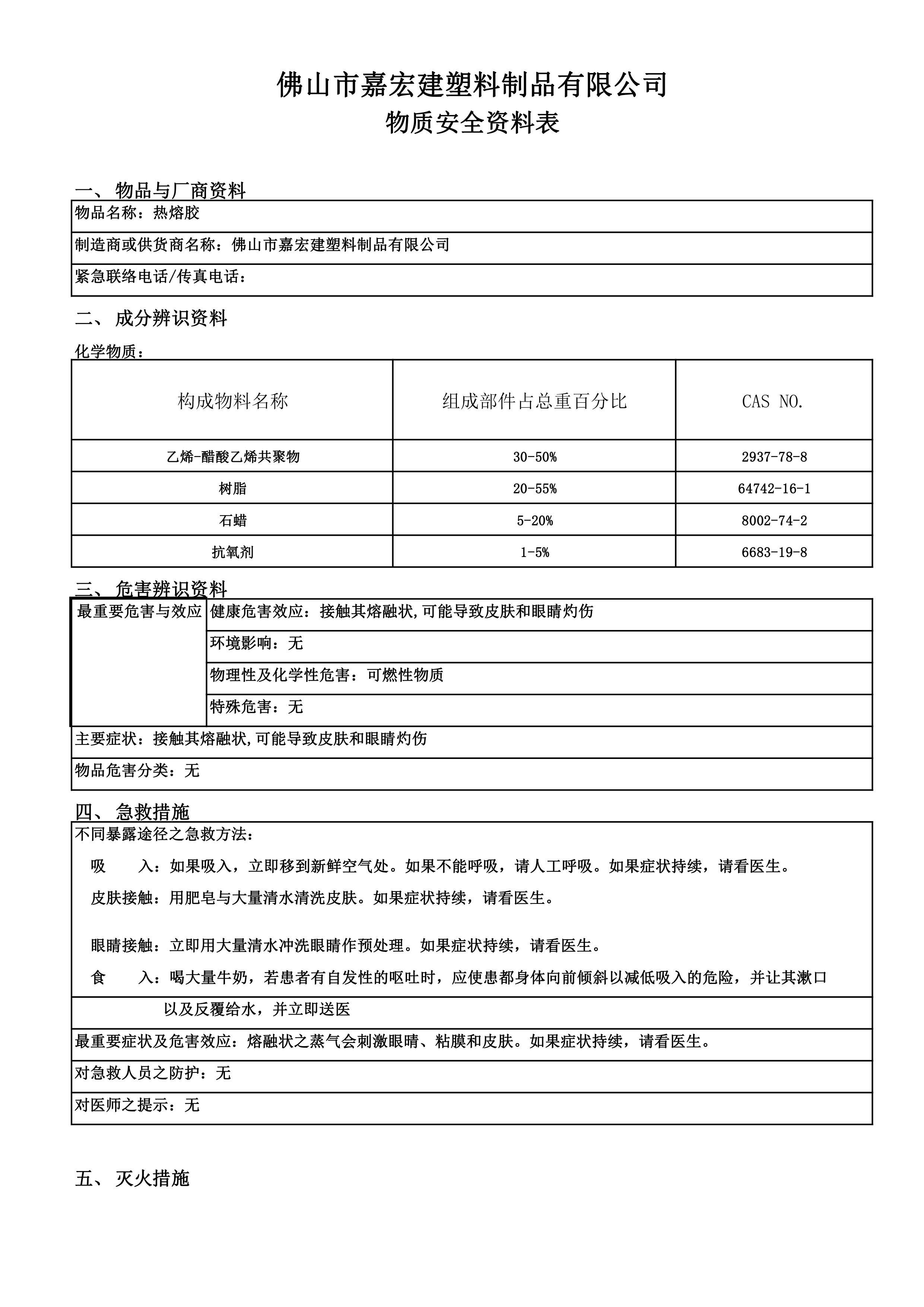MSDS
