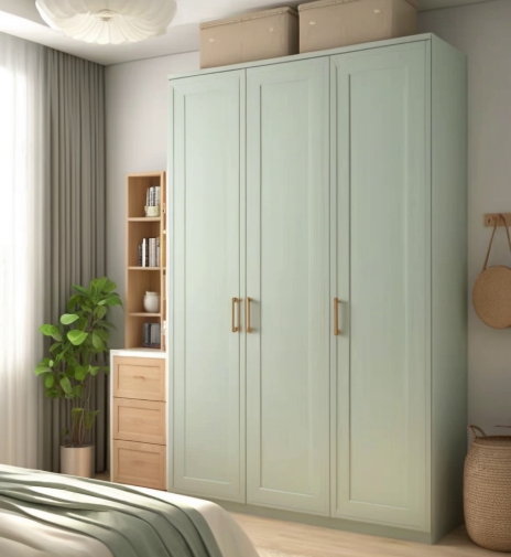 New Arrival Durable Clothes Combination Cupboards Border Bedroom Furniture Modern Closet Organizer Wooden Cabinet Wardrobes