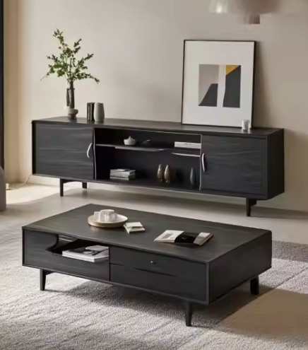 Wooden Tv Cabinet Stand Assembly Tv Stand Modern Luxury Cabinet And Coffee Table Set Living Room