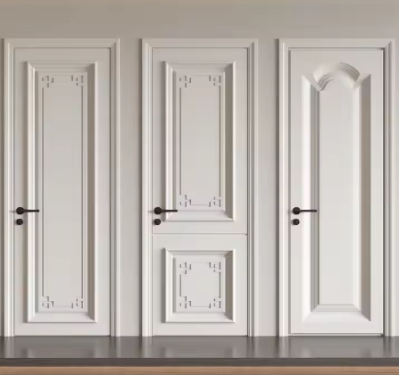 Modern Design Solid Wood Exterior Main Pivot Wood Entrance Doors