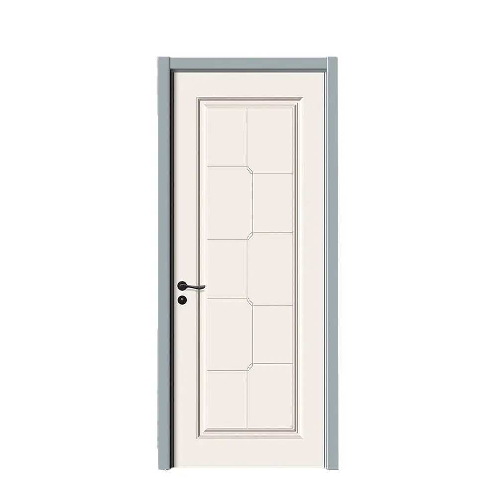 Factory Modern Bedroom Interior Solid Wooden Doors for House Main Entrance Wooden Door Design Front Doors for Home