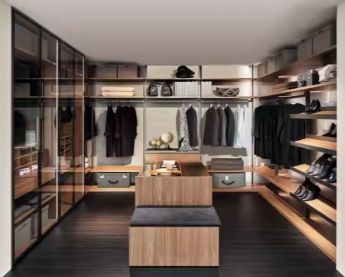 Manufacturer Customized Bedroom Wardrobe Closet Modern Wooden Wardrobe Room Cabinets Walk in Kitchen Cabinet