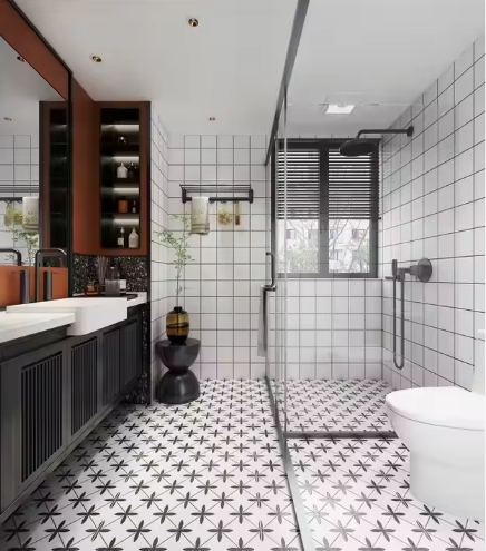 Custom Melamine Bathroom Furniture Wood Sink Floating Unit Luxury Floating Wall Mounted European Antique Vanity Cabinets