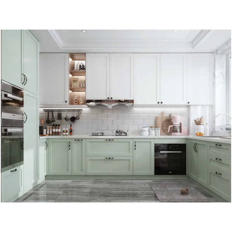 Factory Price Luxury Kitchen Cabinet Hardware Luxury Modern Kitchen Cabinet Parts & Accessories Ready to Assemble