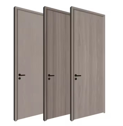 Eco-friendly Wood Indoor Doors Interior Room Slab Wooden Bathroom Interior Slab Doors For Houses