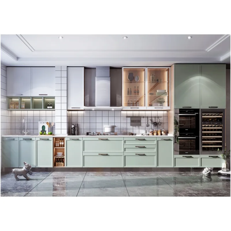 Factory Price Luxury Kitchen Cabinet Hardware Luxury Modern Kitchen Cabinet Parts & Accessories Ready to Assemble