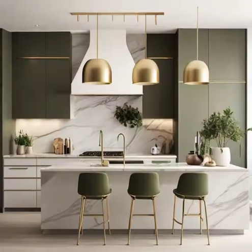 Kitchen Cabinet Modern Functional Furniture Contemporary Style And Trendy Look Spacious Space Full Kitchen Cabinet