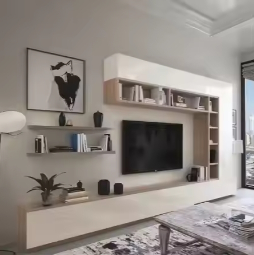 Living Room Golden Modern Design Furniture Tv Stand And Coffee Table With Marble Top