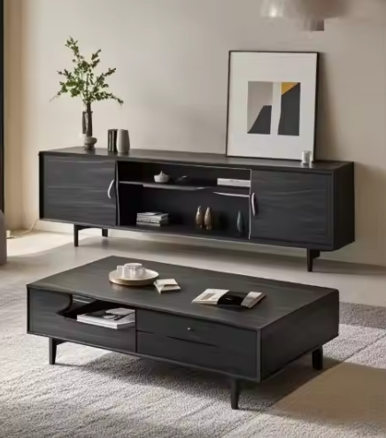 Modern Tv Cabinet Tv Stand With Storage Cabinet And Doors Support For Living Room Bedroom